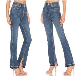 We the Free Emmy split hem Jean